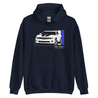 Thumbnail for Navy 5th Gen Camaro T-Shirt From Aggressive Thread Muscle Car Apparel