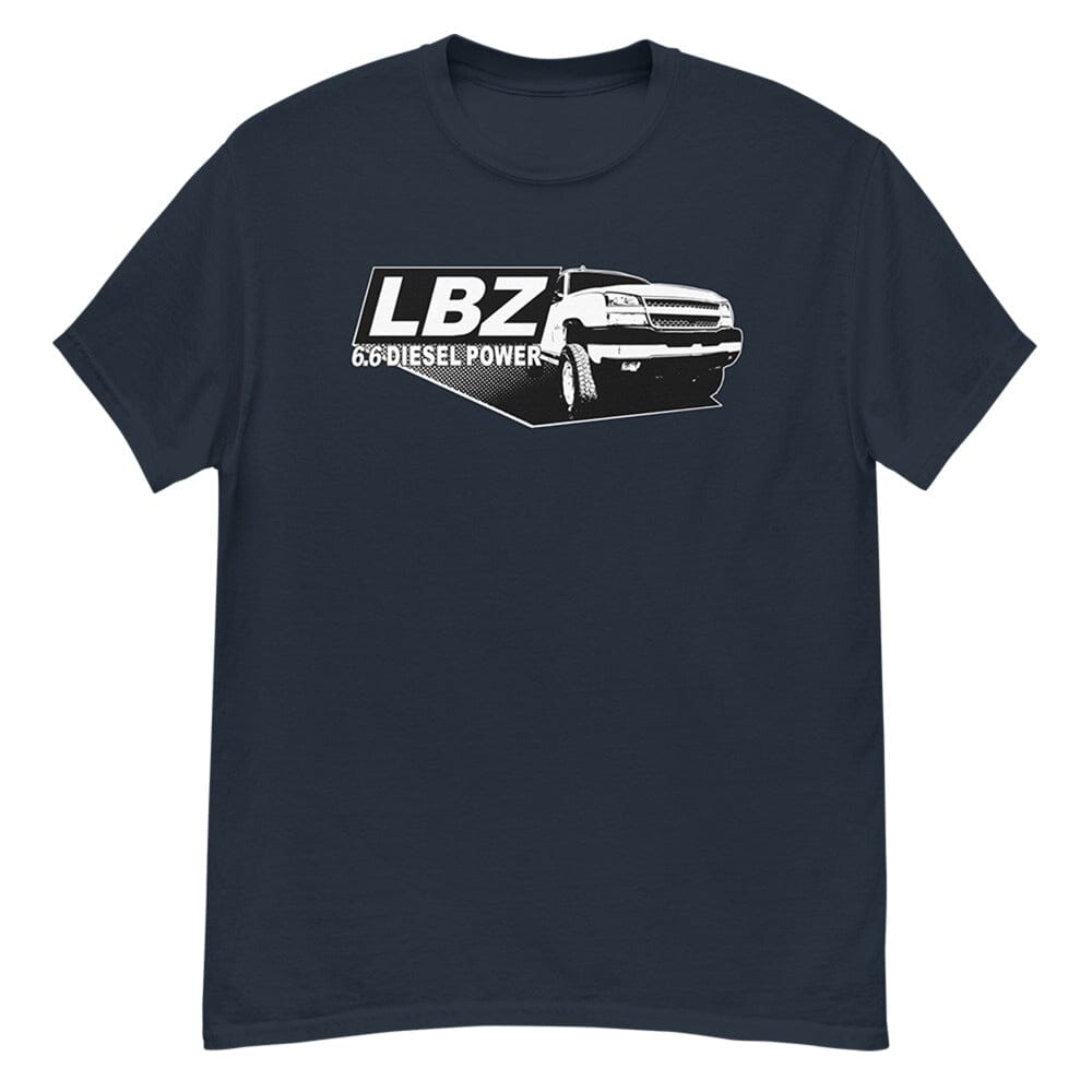LBZ Duramax T-Shirt From Aggressive Thread - Color Navy