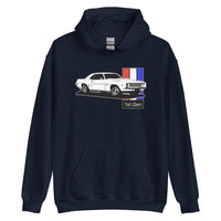 Thumbnail for 69 Camaro Hoodie From Aggressive Thread - Navy