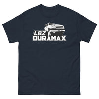 Thumbnail for LBZ Duramax Truck T-Shirt in navy | aggressive thread