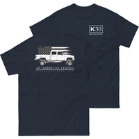 Thumbnail for Square Body T-Shirt Crew Cab K30 From Aggressive Thread - Color Navy