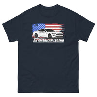 Thumbnail for Mustang GT T-Shirt From Aggressive Thread - Color Navy