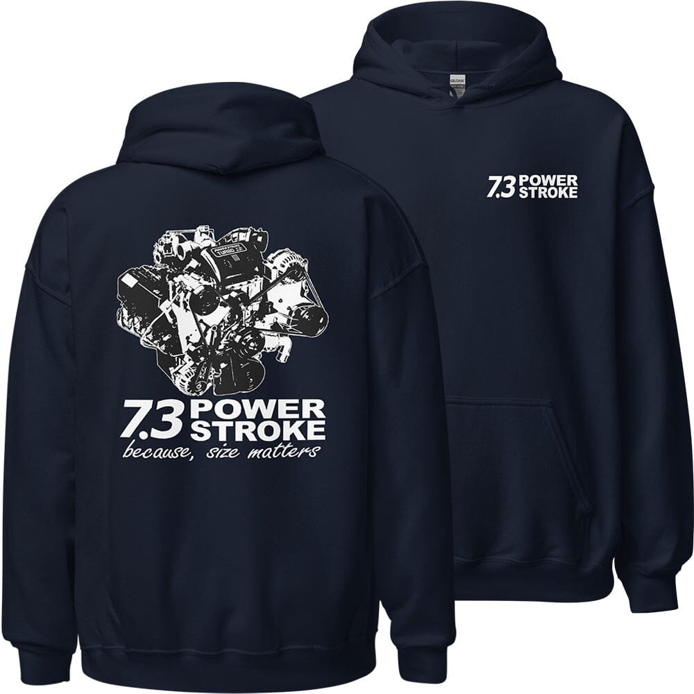 7.3 Power Stroke Size Matters From Aggressive Thread - Color Navy