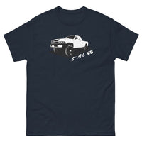 Thumbnail for 2nd Gen Dodge Ram Truck T-Shirt From Aggressive Thread - Color Navy