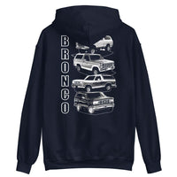 Thumbnail for OBS Ford Bronco Hoodie Sweatshirt From Aggressive Thread