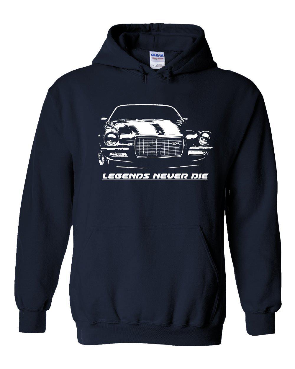 Chevy Camaro Split Bumper Hoodie Sweatshirt | Aggressive Thread Muscle Car Apparel 