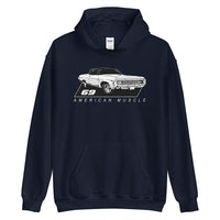 Thumbnail for 69 Impala Hoodie in navy