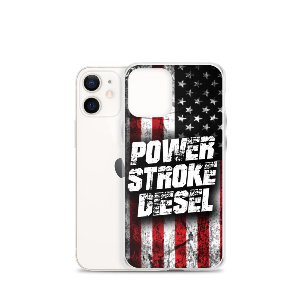 Power Stroke American Flag Phone Case - Fits iPhone-In-iPhone 7 Plus/8 Plus-From Aggressive Thread