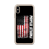 Thumbnail for Powerstroke Power Stroke American Flag Protective Phone Case - Fits iPhone-In-iPhone 11-From Aggressive Thread