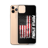 Thumbnail for Powerstroke Power Stroke American Flag Protective Phone Case - Fits iPhone-In-iPhone 11-From Aggressive Thread