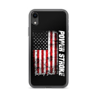 Thumbnail for Powerstroke Power Stroke American Flag Protective Phone Case - Fits iPhone-In-iPhone XR-From Aggressive Thread