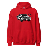 Thumbnail for 67 GTO Hoodie in red