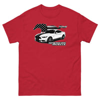 Thumbnail for Ford Mustang T-Shirt From Aggressive Thread - Color Red