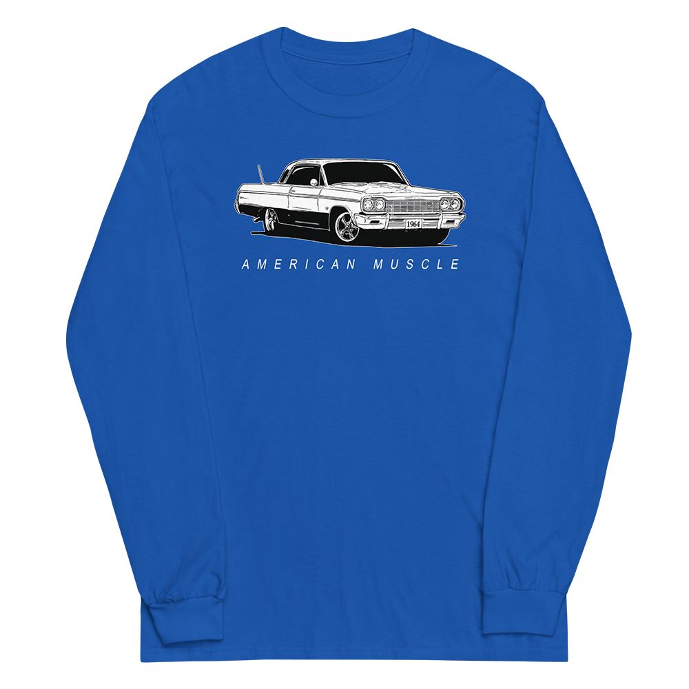 1964 Chevrolet Impala T-Shirt | Aggressive Thread Muscle Car Apparel
