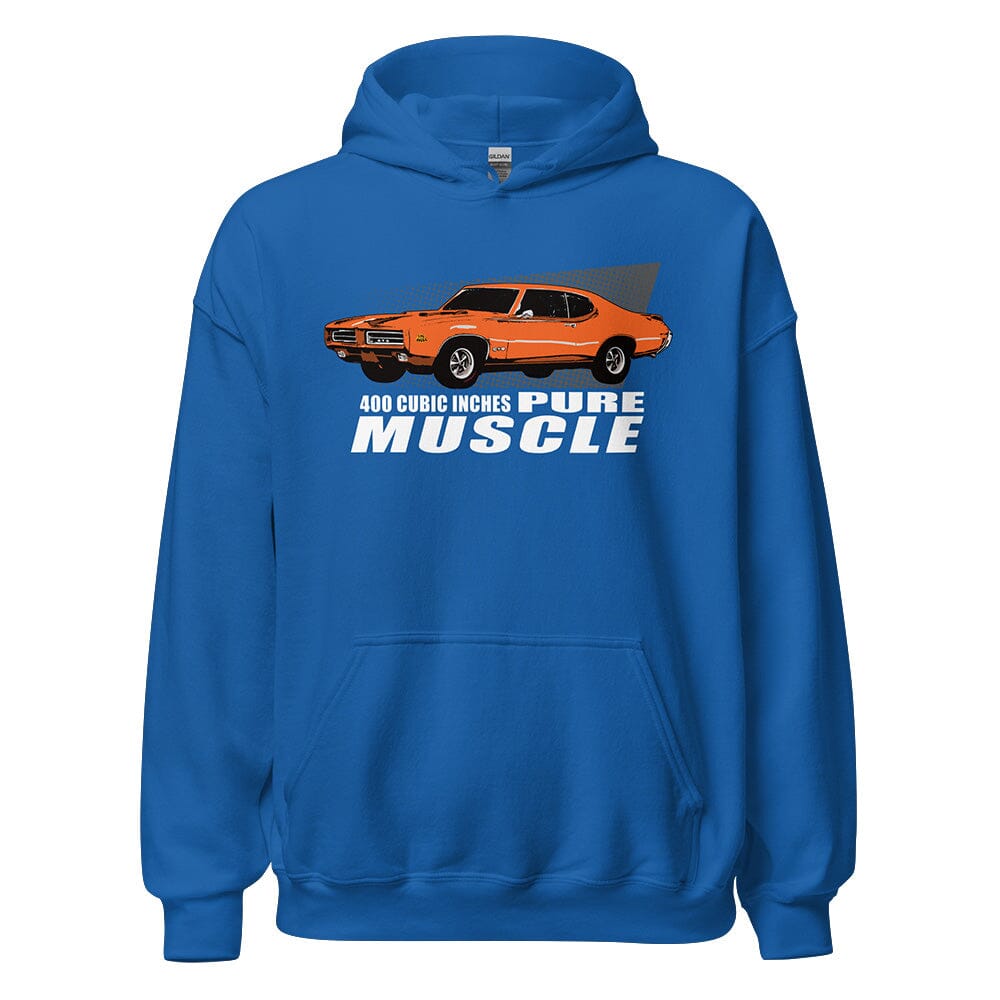 69 GTO Hoodie From Aggressive Thread - Color Blue