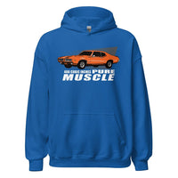 Thumbnail for 69 GTO Hoodie From Aggressive Thread - Color Blue