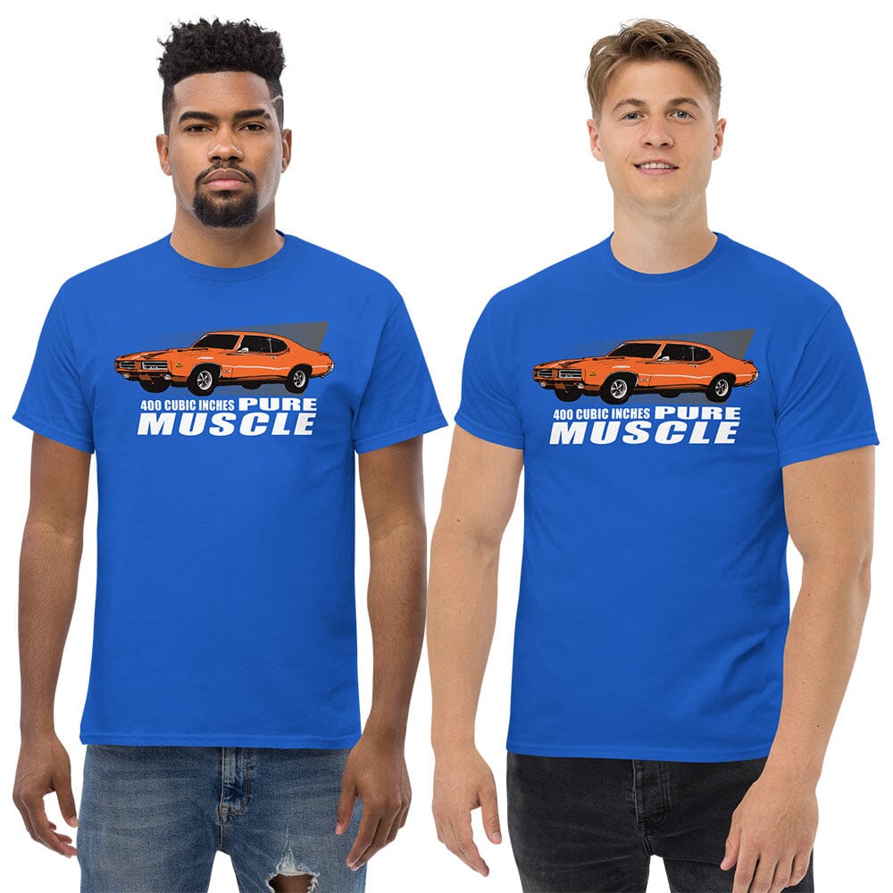Men wearing 69 GTO Shirt in Blue