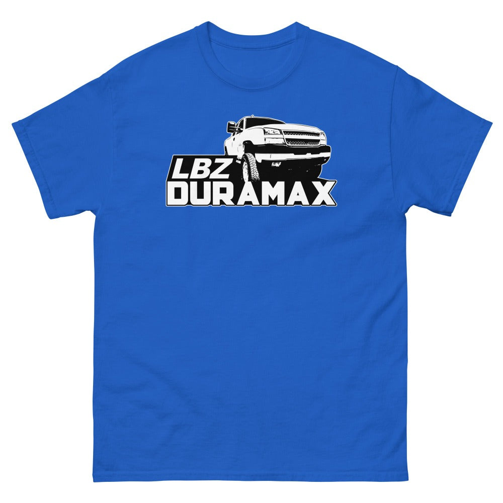 LBZ Duramax Truck T-Shirt in blue | aggressive thread