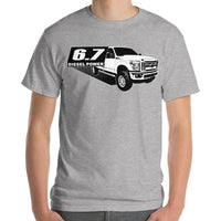 Thumbnail for 6.7 Power Stroke T-Shirt From Aggressive Thread