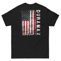 Thumbnail for Duramax American Flag T-Shirt Back Printed 