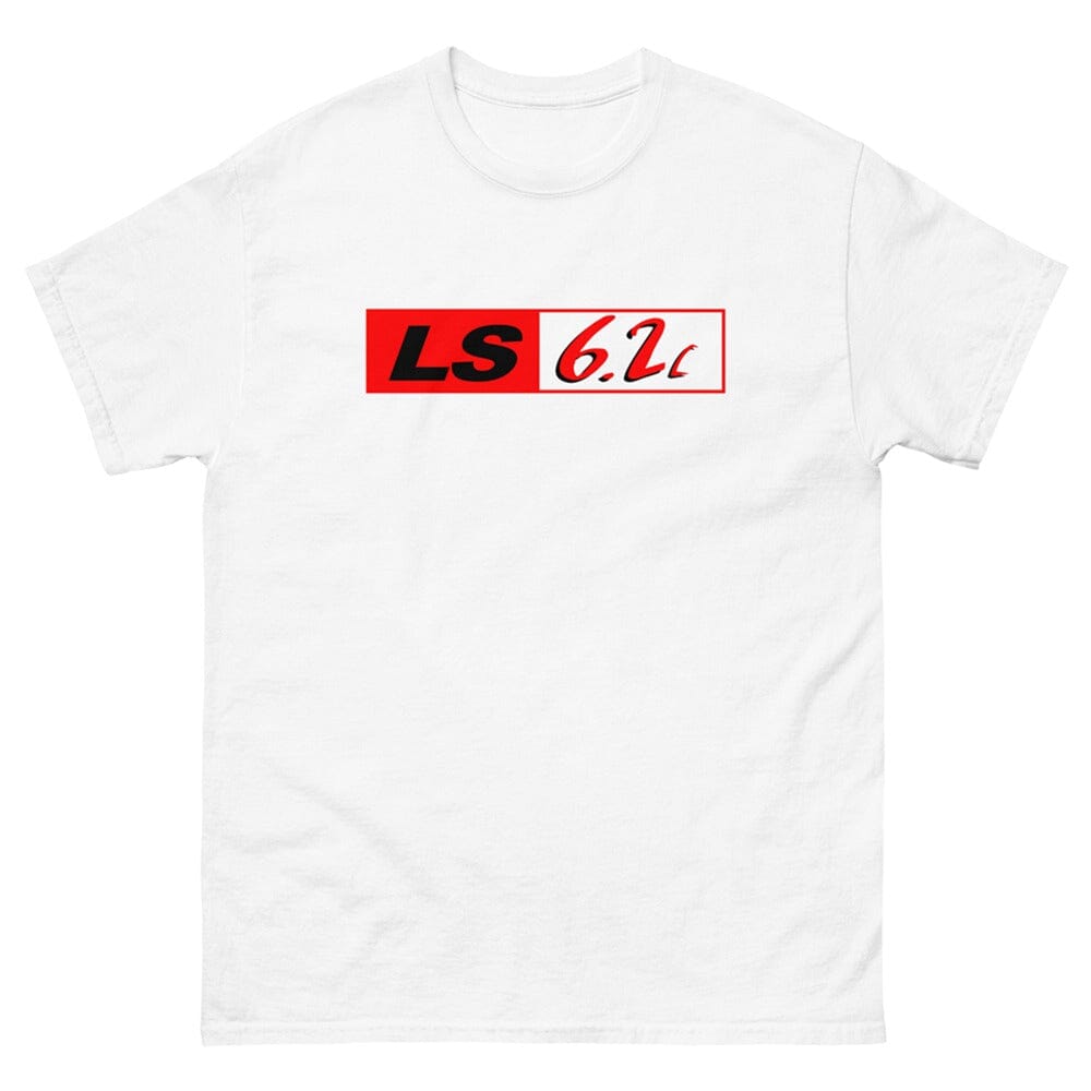 6.2 LS T-Shirt From Aggressive Thread - White