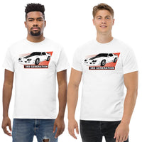 Thumbnail for Men Wearing the 3rd gen Camaro T-Shirt in White From Aggressive Thread
