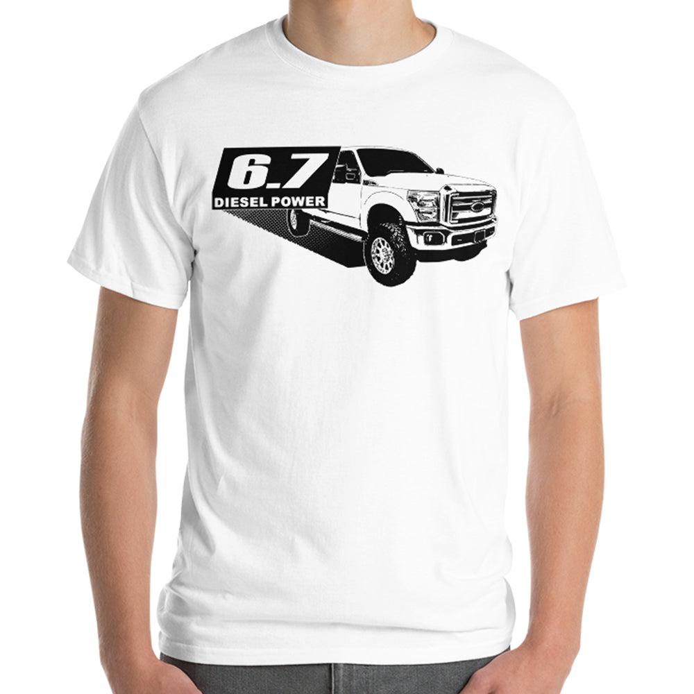 6.7 Power Stroke T-Shirt From Aggressive Thread