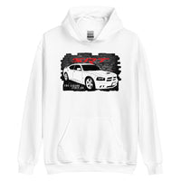 Thumbnail for 2006-2010 Dodge Charger SRT8 Hoodie From Aggressive Thread - White