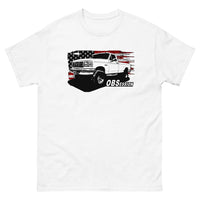 Thumbnail for OBS Ford F250 Single Cab T-Shirt From Aggressive Thread - Color White