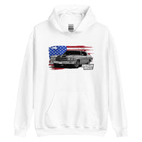 Thumbnail for 1970 Chevrolet Chevelle Sweatshirt Hoodie From Aggressive Thread - White