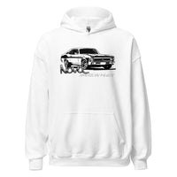 Thumbnail for 68-72 Nova Hoodie From Aggressive Thread - Color White