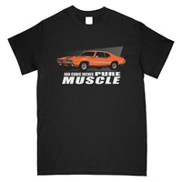 Thumbnail for Pontiac GTO Judge T-Shirt-In-Black-From Aggressive Thread