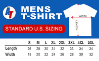 Thumbnail for man modeling 7.3 Powerstroke T-Shirt size chart