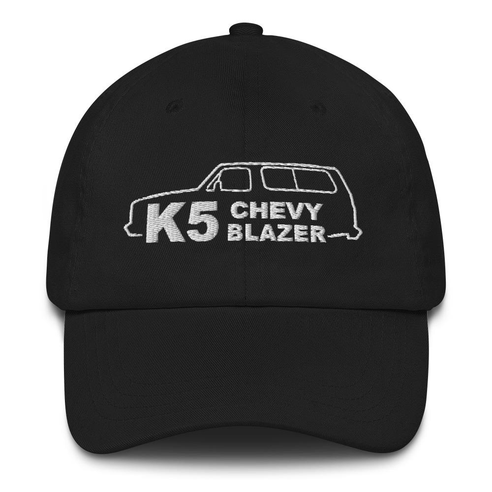 K5 Blazer hat from aggressive thread in black