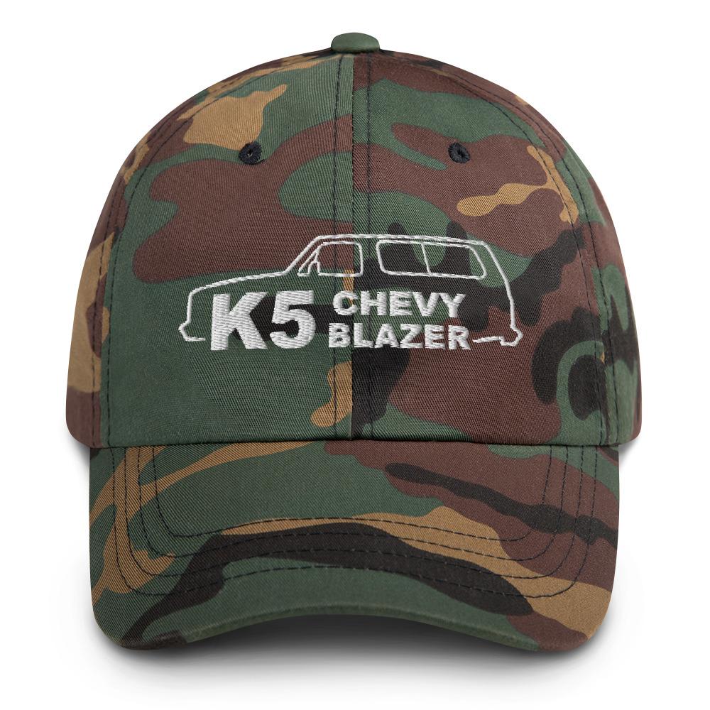 K5 Blazer hat from aggressive thread in camo