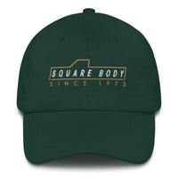 Thumbnail for Square body hat from aggressive thread in green