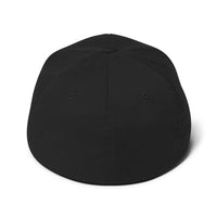 Thumbnail for Crew Cab Long Bed Square Body Truck Hat, Flexfit Style With Closed Back-In-Dark Navy-From Aggressive Thread