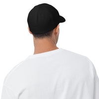 Thumbnail for 24 Valve 5.9 Diesel Flexfit Hat With Closed Back-In-Dark Navy-From Aggressive Thread