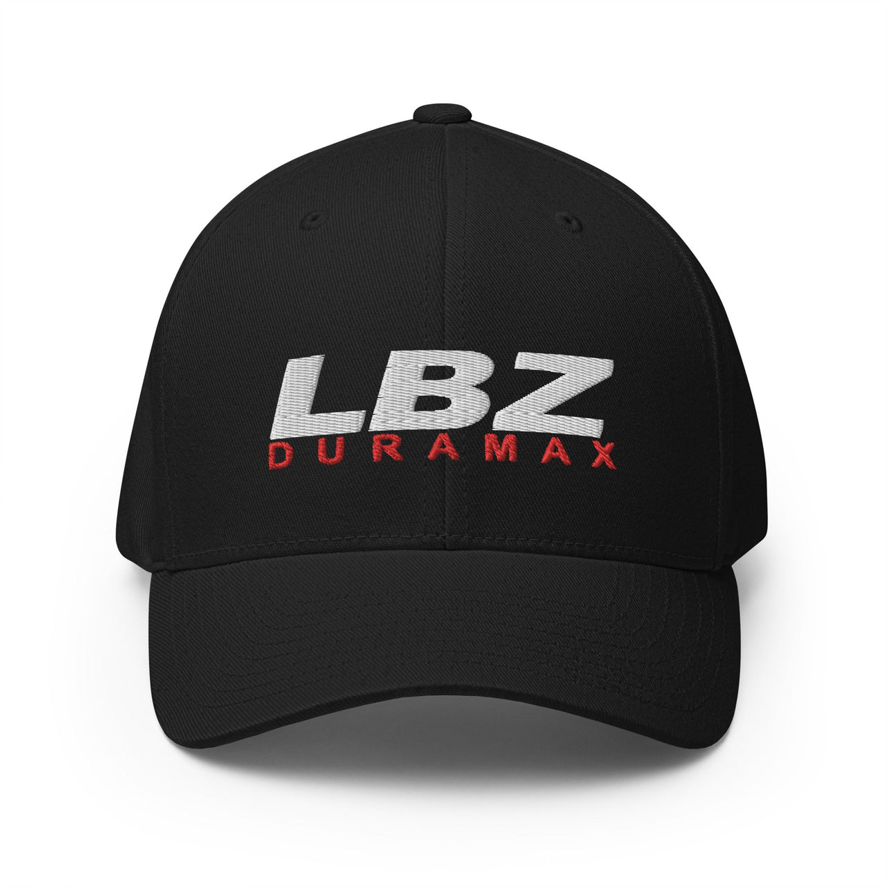 LBZ Duramax Hat Flexfit Basesball Cap-In-Black-From Aggressive Thread