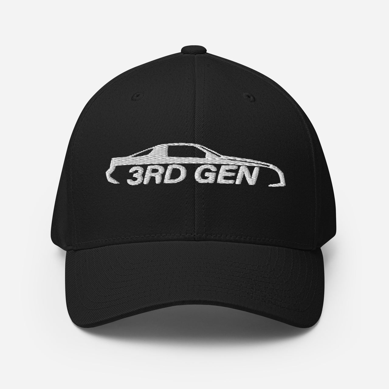 Third Gen Camaro Hat Flexfit Cap in black