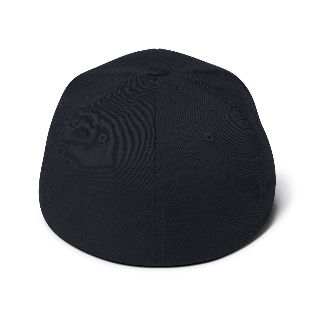 rear view of flexfit hat