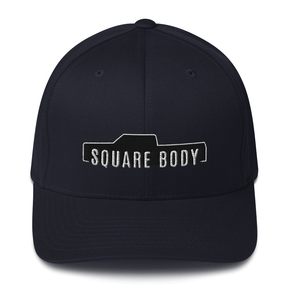 crew cab Square Body Hat From Aggressive Thread in Navy