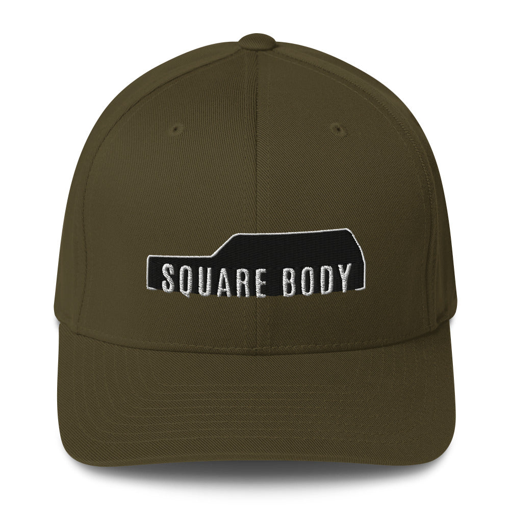 K5 Blazer Square Body Hat From Aggressive Thread in Olive