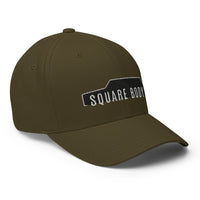 Thumbnail for 3/ view of Man Wearing a Square Body Suburban Hat From Aggressive Thread in Olive Green