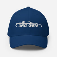 Thumbnail for Third Gen Camaro Hat Flexfit Cap in blue