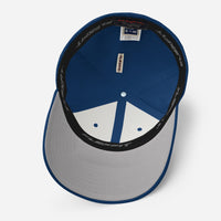 Thumbnail for 24 Valve 5.9 Diesel Flexfit Hat With Closed Back-In-Dark Navy-From Aggressive Thread
