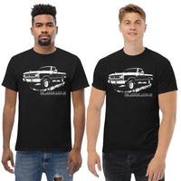 Thumbnail for Men modeling First Gen Dodge Ram T-shirt - black