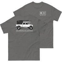 Thumbnail for Square Body T-Shirt Crew Cab K30 From Aggressive Thread - Color Grey