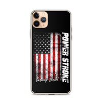 Thumbnail for Powerstroke Power Stroke American Flag Protective Phone Case - Fits iPhone