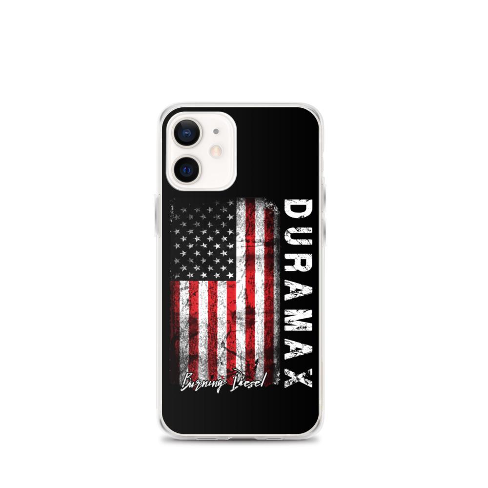 Duramax American Flag Protective Phone Case - Fits iPhone-In-iPhone 12 mini-From Aggressive Thread